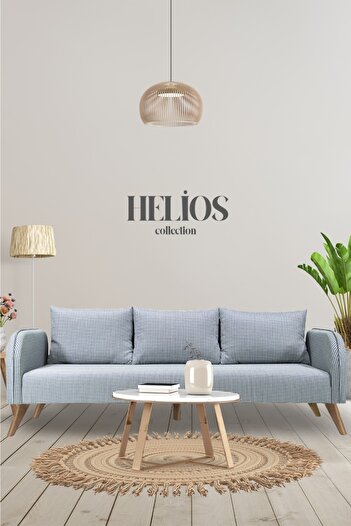 Zem Helios Mavi Kazayağı Kanepe