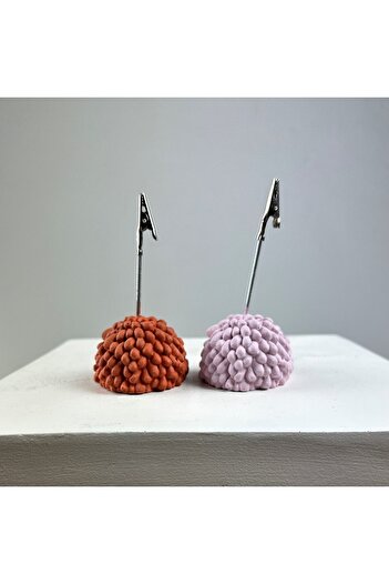 oasis decoration Lamb Note Holder Set of 2 (pink-terracota)