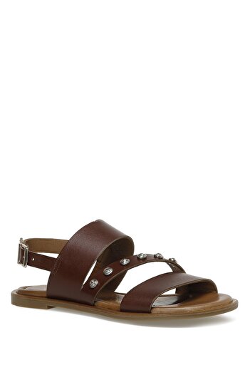 Nine West Yuny 3fx Brown Women's Flat Sandals