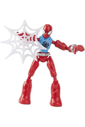 Marvel Hasbro Spider-Man Bend & Flex Scarlet Spider Figure F7335 F2297