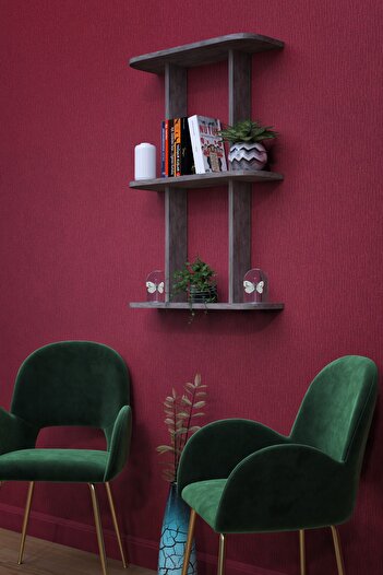 moka park avm Decorative Wall Shelf Multi-Purpose 2 Tier Shelf Rafy