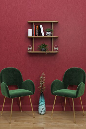 moka park avm Decorative Wall Shelf2 Oval Multi-Purpose 2 Tier Shelf Shelfy2