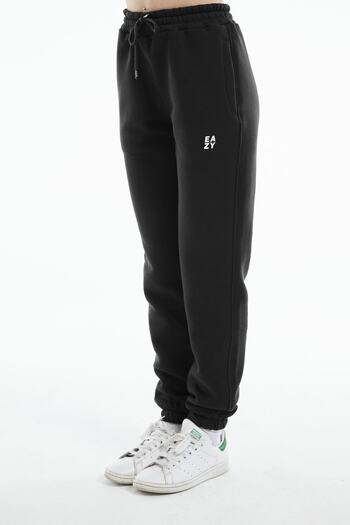 Eazy Co Σετ χειμερινής φόρμας Eazy Women Basic Black Elastic Premium