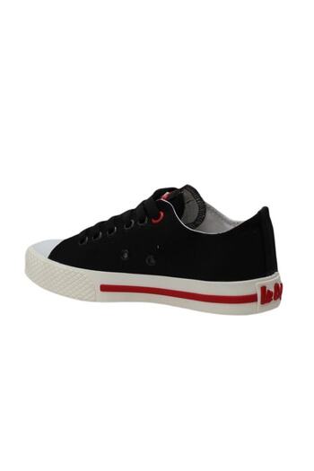 Lee Cooper Lc-30003 Unisex Anatomik Keten Kanvas Bağcıklı Spor Ayakkabı - Siyah - St00269-siyah-38