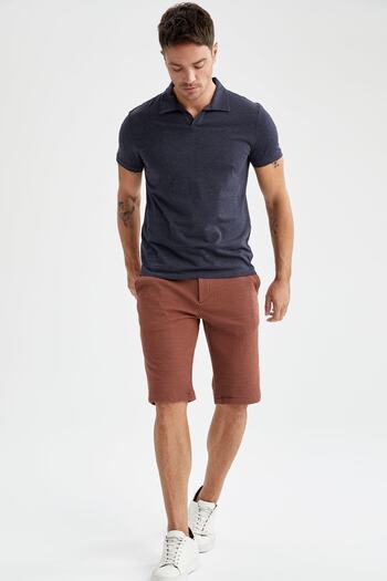 DeFacto Σορτς βερμούδας Regular Fit Basic