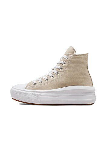 Converse Ctas Move Hi Unisex Platform Casual Shoes A04365c Cream
