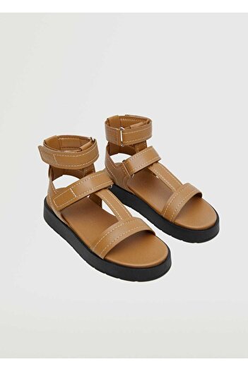 MANGO Woman Women's Platform Strappy Sandals