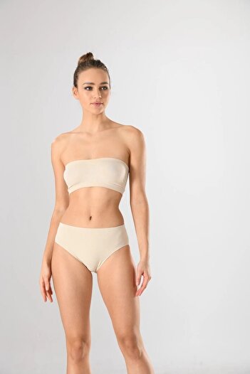 Miss Fit Kadın Dikişsiz Brazilian Popo Kaldırıcı Seamless Örme Iz Yapmaz Slip Külot