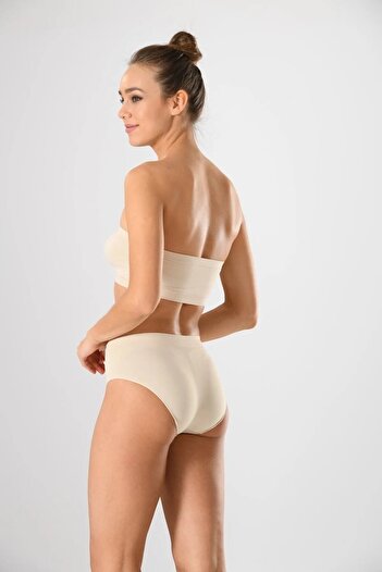 Miss Fit Kadın Dikişsiz Brazilian Popo Kaldırıcı Seamless Örme Iz Yapmaz Slip Külot