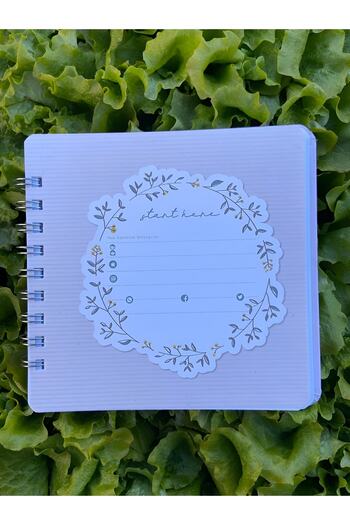Gıpta Start 16x16 Hard Cover Notebook (DOTED) 100 Sheets