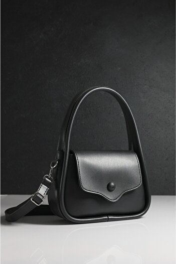 Rimense Black Shoulder And Arm Bag