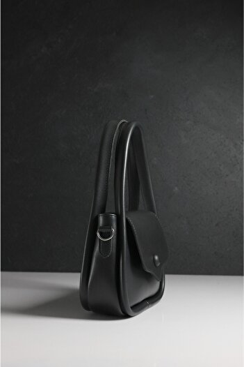 Rimense Black Shoulder And Arm Bag