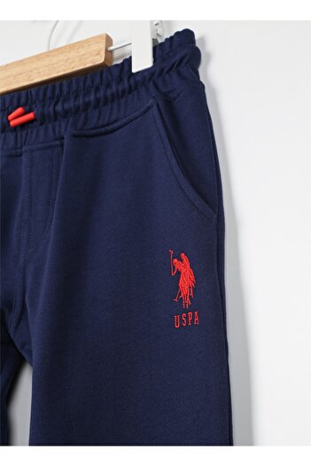 U.S. Polo Assn. Dar Paça Lacivert Erkek Çocuk Eşofman Altı Javyıy023