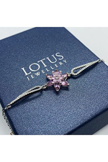 LOTUS JW Lotus Çiçeği Bileklik | 925 Ayar Gümüş Bileklik
