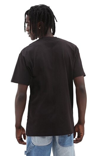 Vans Mini Scrıpt Tee-b Black Men's Short Sleeve T-shirt
