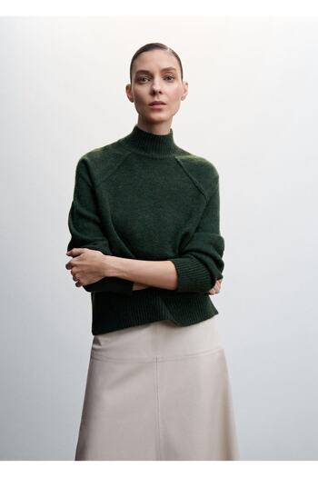 MANGO Woman Turtleneck Knitted Sweater