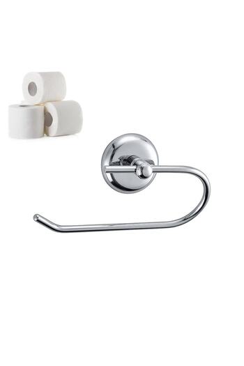 epazzar Tuvalet Kağıt Tutacağı Vidalı Wc Kağıdı Metal Aparat Vidalı