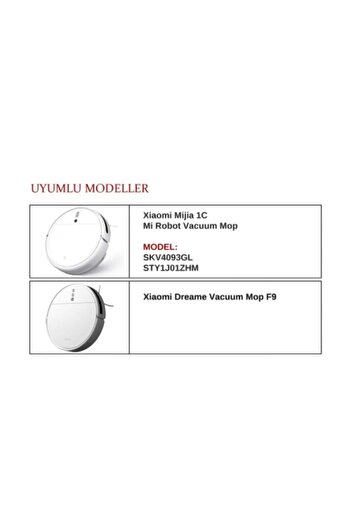 Xiaomi Mi Robot Vacuum Mop - Stytj01zhm, Συμβατό με 4 σφουγγαρίστρες
