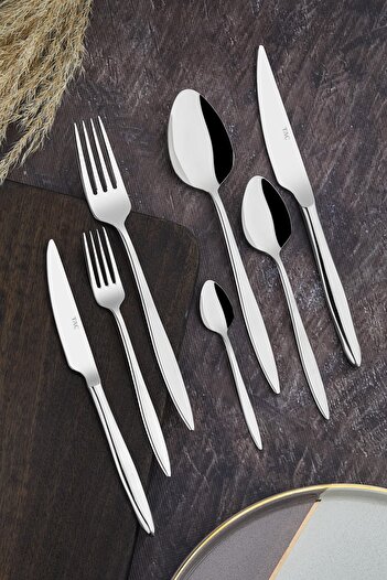 Taç Ravello Ena 84 Piece Fork Spoon Knife Set