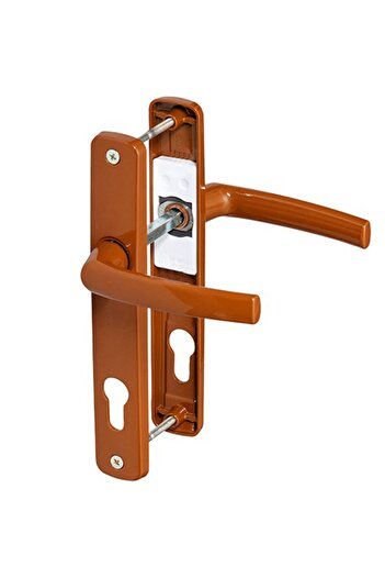 ALETÇANTAM Pvc Balkon Kapı Kolu Pimapen (metal)- Altınmeşe Kahve