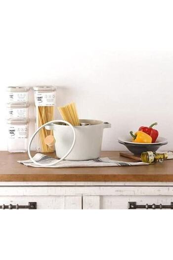 NEOFLAM Fika Cast Aluminum Deep Casserole with Glass Lid 26 Cm