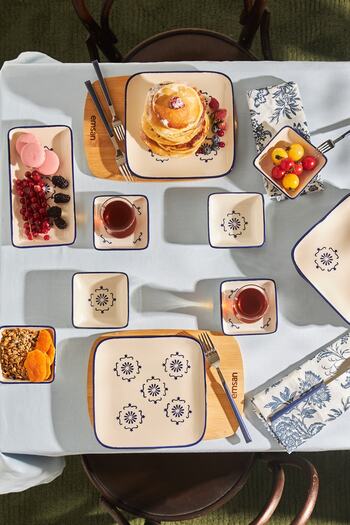 Emsan Floret 24 Piece Breakfast Set for 6 People