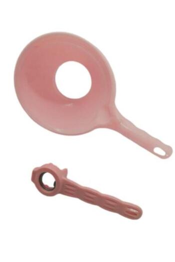 lufy 2 Piece Kitchen Set - Jar Funnel (canning) - Jar Soda Can Opener