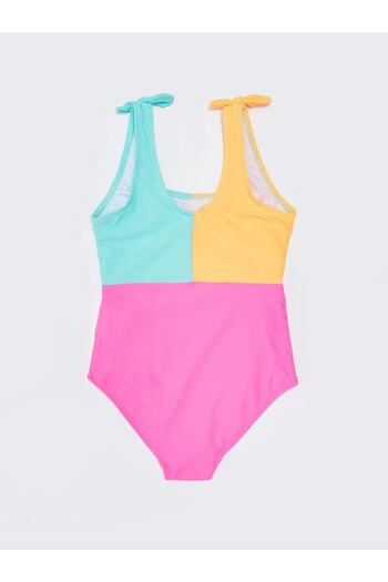 LC Waikiki Lcw Kids Color Block lány fürdőruha