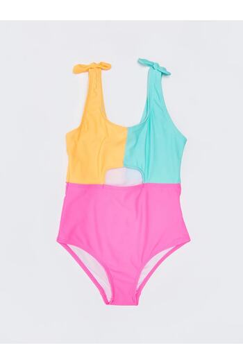 LC Waikiki Lcw Kids Color Block lány fürdőruha