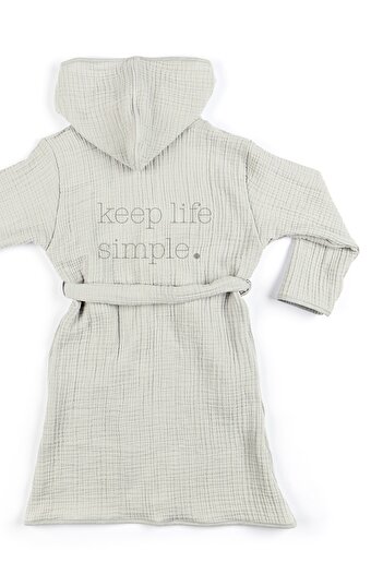 Tuğba Kuğu 4 Layer Muslin Bathrobe - Polychrome Series - Dot