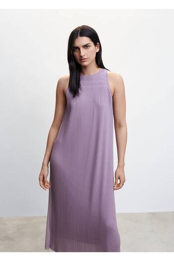 MANGO Woman Woven Shift Dress