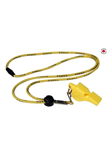FOX 40 Mini Safety Düdük Sarı - Ipli 9803-0208