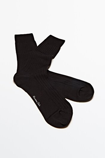 Massimo Dutti Fitilli Merserize Çorap