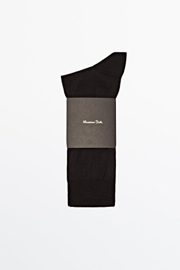 Massimo Dutti Düz Merserize Çorap