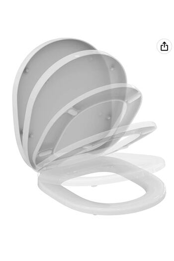 İdeal Standard Ebanyom - Concept Yavaş Kapanan Klozet Kapağı