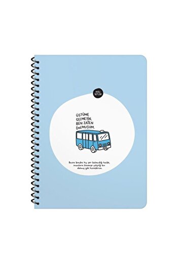 KESKİN COLOR Hisli Şeyler 16,5x22,5 Не наїжджайте на мене, я переповнений 500521-99