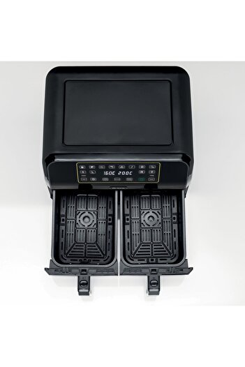 ARIETE Airy Fryer Dual 8 Litre Çift Hazneli Xxl Airfryer 1700w Sıcak Hava Fritözü