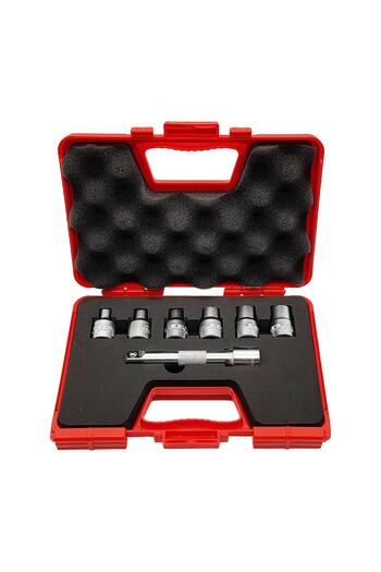 İzeltaş Star Torx End Socket Set 1/2" Set of 7