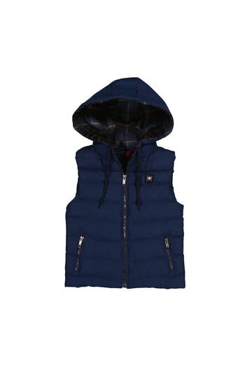 Lee Cooper Caspian Boy's Vest Navy Blue
