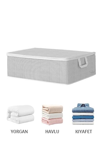 Meleni Home 6dílná rozkládací pohovka Základní typ polštáře Úložný vak na oblečení - pod základnu organizér taška 50 X 30 X 22 cm