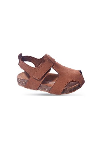 Sanbe 510 V 2001 21-25 Men's Leather Sandals Cinnamon