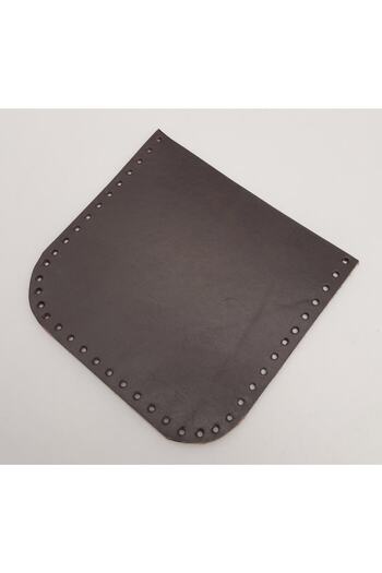 angel çanta aksesuar Καφέ Γνήσιο Δέρμα 12x12 cm Οβάλ Τσέπη