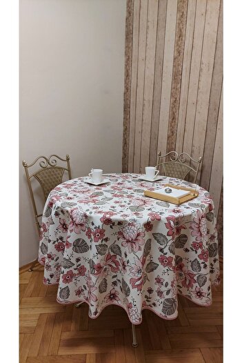 gonk Round Duck (LIQUID PUSHER, SPOT-PROOF) Fabric, Table Cloth