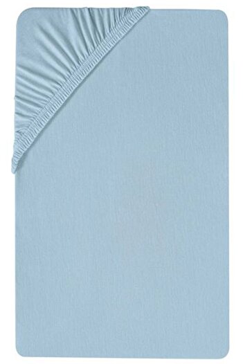 COTENCONCEPT 120 X 200 X 30 cm Plain Cotton Single Elastic Fitted Combed Cotton Bed Sheet