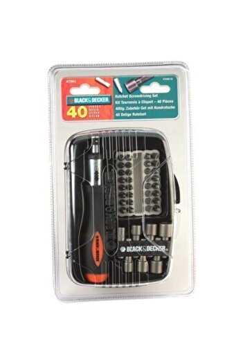 Black&Decker Ratchet Screwdriver Set 40 Pieces