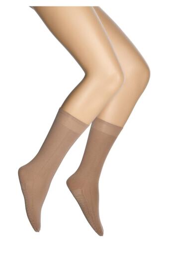 Dore Women's Bronze Knee Socks 12 Pack