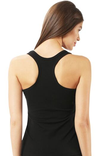 Tutku Women's Black Lycra Cotton Athlete Undershirt