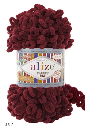 Alize Puffy Fine Πλεκτό Σπάνιο 107"