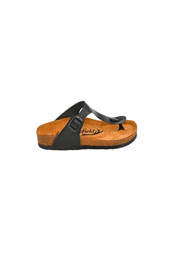 Moosefield Kids Children's Black Slippers