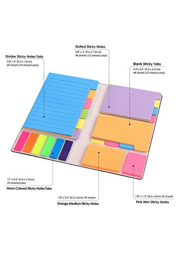 KRAF 2210 Yapışkanlı Notebook Seti